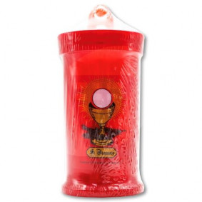 BATTERY OPERATED VOTIVE CANDLE (RED)