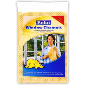 ENKA WINDOW CHAMOIS X2 40 X 35cm