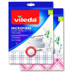 VILEDA TEA TOWEL MICROFIBRE PLUS