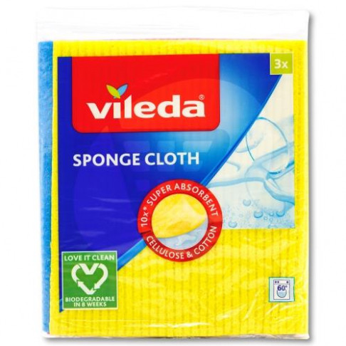 VILEDA CLOTH SPONGE X3
