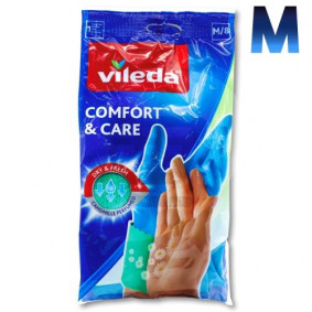VILEDA GLOVES COMFORT & CARE  - MEDIUM