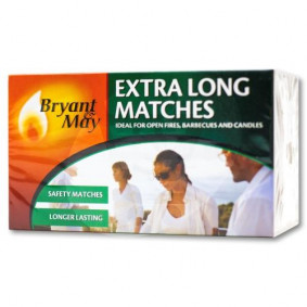 BRYANT & MAY EXTRA LONG MATCHES 3PACK BY 45MATCHES