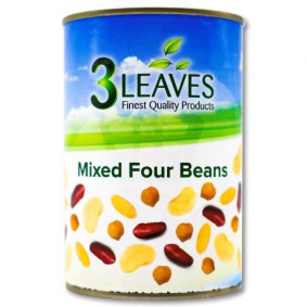 3 LEAVES MIXED FOUR BEANS 400gr