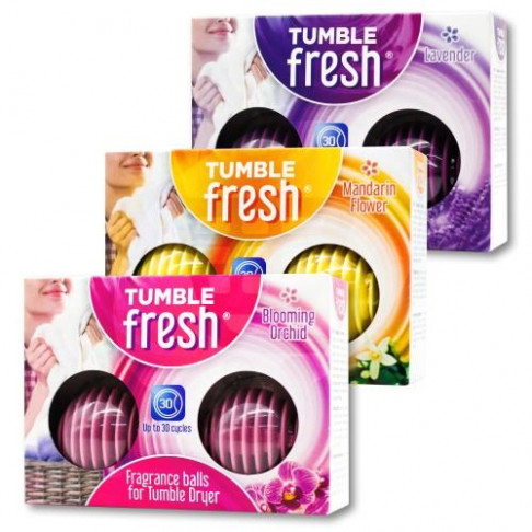 TUMBLE FRESH FRAGRANCE BALLS X 2