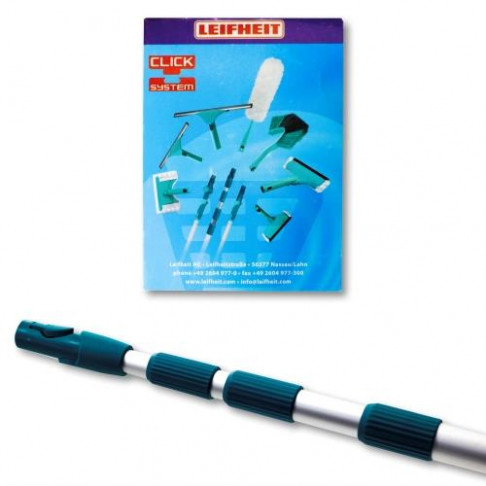 LEIFHEIT ALUMININUM TELESCOPIC HANDLE  145 -> 400 cm