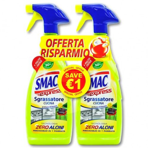 SMAC SGRASSATORE EXPRESS LIMONE  DEGREASER X2 650ml