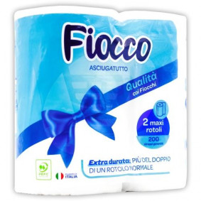 FIOCCO KITCHEN ROLL 2 PLY X 2 ROLLS