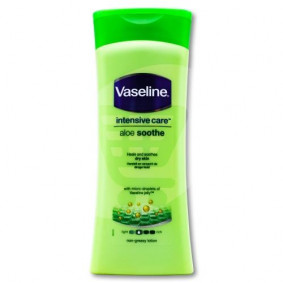 VASELINE ALOE SOOTHE INTENSIVE CARE DRY SKIN NON-GREASY LOTION 400ml