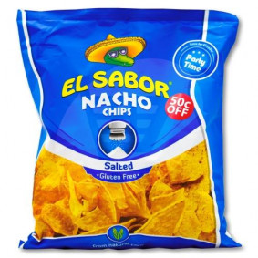 EL SABOR  NACHO CHIPS SALTED 225gr50c OFF