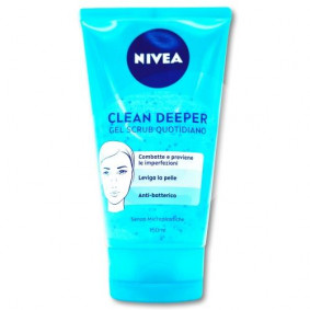NIVEA PURE EFFECT CLEAN DEEP GEL FOR OILY AND IMPURE SKIN 150ml
