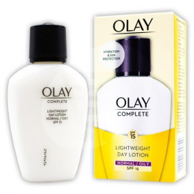 OLAY ESSENTIALS COMPLETE CARE NORMAL/OILY DAY FLUID 100ml