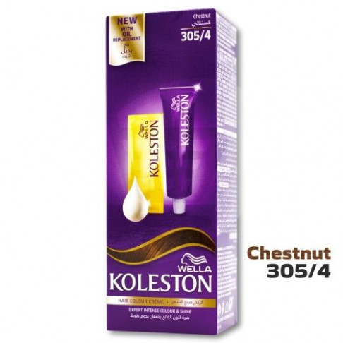 WELLA KOLESTON COLOUR CREAM 305/4 CHESTNUT