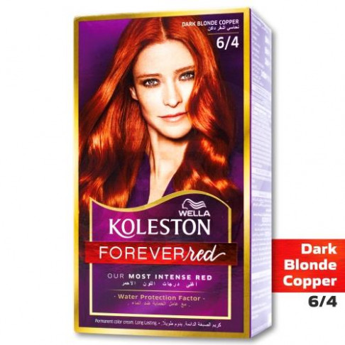 WELLA KOLESTON KIT FOREVER RED 6/4 DARK BLONDE COPPER