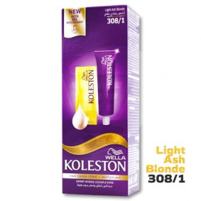 WELLA KOLESTON COLOUR CREAM 308/1 LIGHT ASH BLONDE