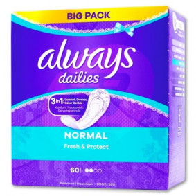 ALWAYS PANTY LINER NORMAL X 60