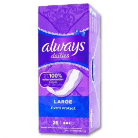 ALWAYS DAILIES EXTRA PROTECT LARGEx26