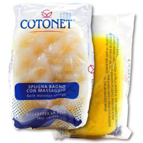 COTONET BATH MASSAGE SPONGE SKIN CARESS