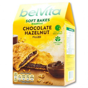 BELVITA SOFT BAKES CHOC FILLING COOKIES BISCUIT 250gr