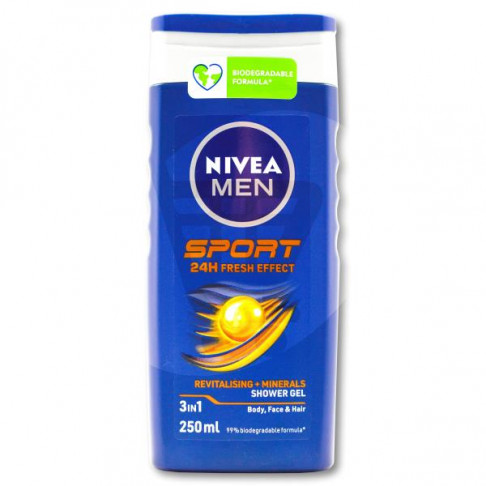 NIVEA SPORT SHOWER GEL MEN 250ml