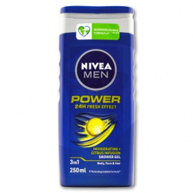 NIVEA SHOWER GEL MEN POWER 250ml