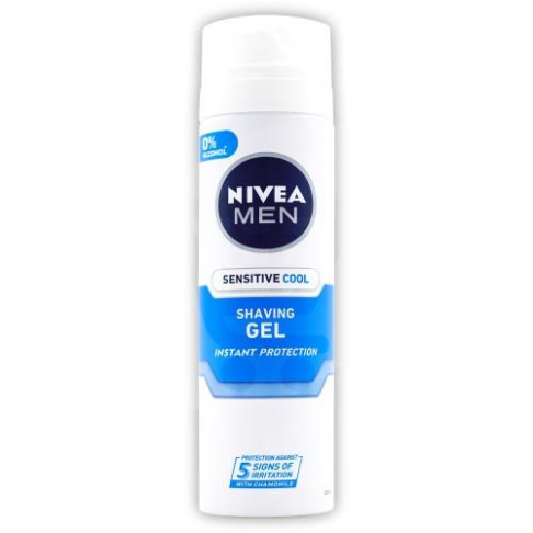 NIVEA SHAVING GEL SENSITIVE COOLING 200ml