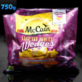 MCCAIN FROZEN LIGHTLY SPICED WEDGES 750g