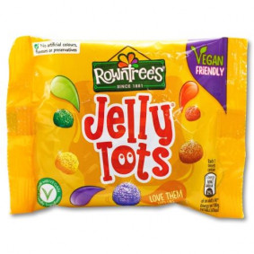 ROWNTREE`S JELLY TOTS SUGARED SWEETS 42gr