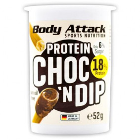 BODY ATTACK PROTEIN  CHOCOLATE N DIP 52gr