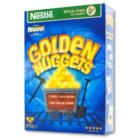 NESTLE GOLDEN NUGGETS CEREAL 375gr