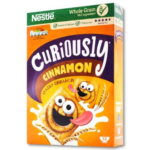 NESTLE CINNAMON GRAHAMS CEREAL 375gr