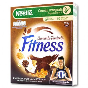 NESTLE CEREAL FITNESS DARK CHOCOLATE CEREAL 325gr