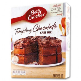 BETTY CROCKER CAKE MIX TEMPTING CHOCOLATE 425gr