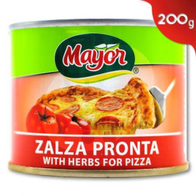 MAYOR SALSA PRONTA WITH HERBS FOR PIZZA (SAUCE)200gr