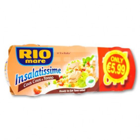 RIO MARE INSALATISSIME COUS COUS & TUNA 3 x160gr OFFER 5.99