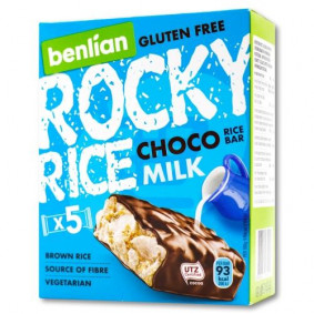 ROCKY RICE CHOCO MILK RICE BAR X5 X90gr