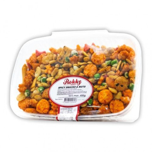 ROKKY SPICEY SNACKS & NUT 450gr