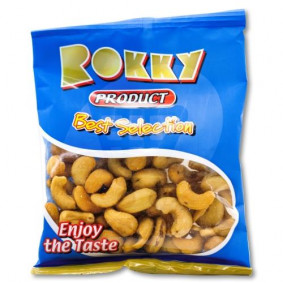 ROKKY PRODUCT CASHEWS SALTED 100gr