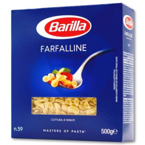 BARILLA PASTA FARFALLINE No 59 500gr