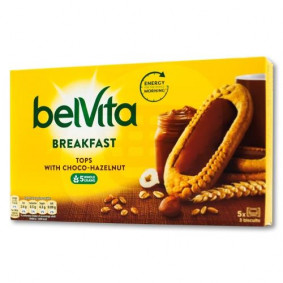 BELVITA BREAKFAST TOPS CHOCO NUT BISCUIT 250gr