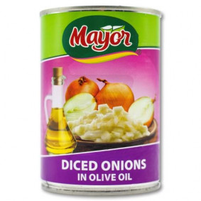 MAYOR DICED ONIONS IN OLIVE OIL 390gr