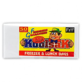 MR KOOLSAK FREEZER & LUNCH BAGS 9 x11 X 50