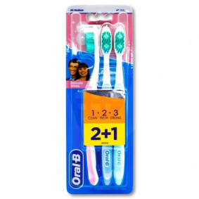 ORAL B TOOTH BRUSH DELICATE 3 EFFECT X 3