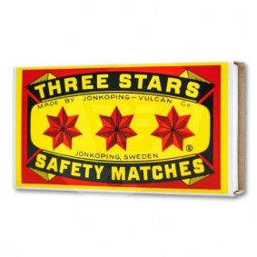 THREE STARS SAFETY MATCHES (large)
