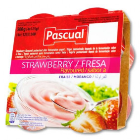 PASCUAL STRAWBERRY YOUGHT FLAVOUR  X 4