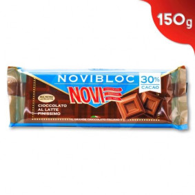 NOVIBLOC MILK MELTING CHOCOLATE 150gr