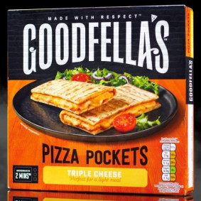 GOODFELLAS PIZZA POCKETS TRIPLE CHEESE 2 PACK