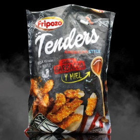 FRIPOZO FROZEN CHICKEN TENDERS WITH BBQ & HONEY FLAVOR 250grms