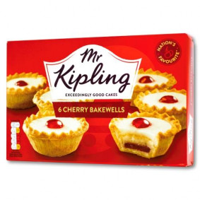MR KIPLING CHERRY BAKEWELLS X 6