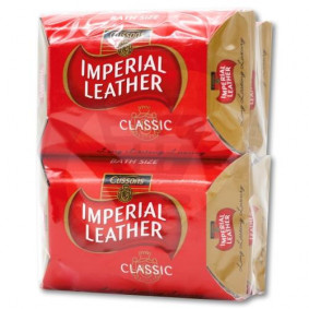 CUSSONS IMPERIAL LEATHER SOAP BARS X4