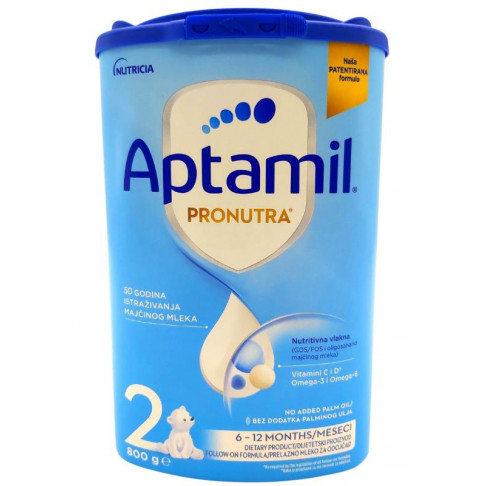 APTAMIL PRONATURA INFANT FORMULA No 2 800g